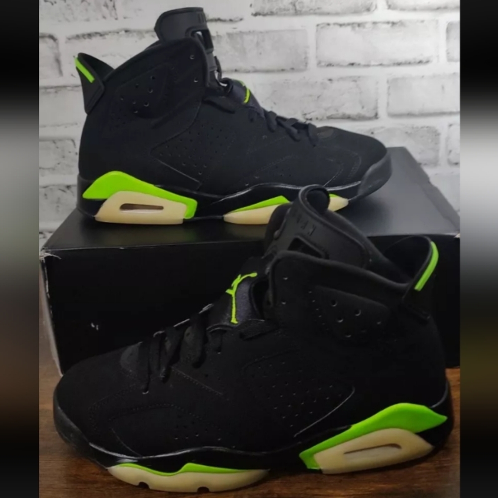 Air Jordan 6 Retro Electric Green CT8529-003 Men's Size 10